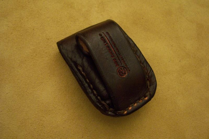 Custom Leather Zippo Lighter Belt Holster – ZIPPO1 – RMB Custom Leather